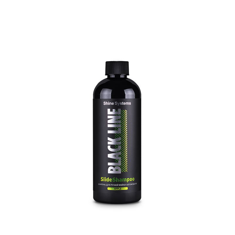 Shine Systems Black Line SlideShampoo Apple SSBL988 — вид спереди