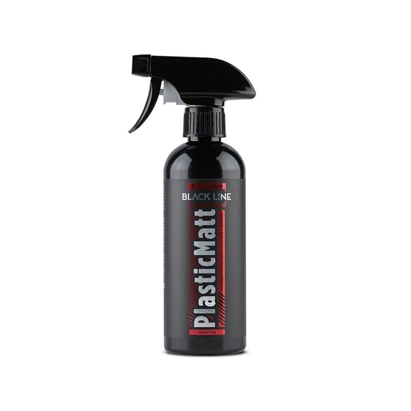 Shine Systems Black LinePlasticMatt - матовый полирольдля пластика и винила салона,400 мл