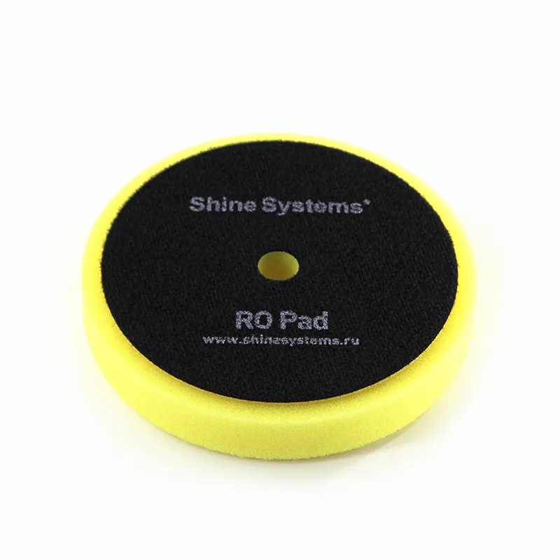 RO Foam Pad Yellow - полировальный круг полутвердый желтый, 130 мм