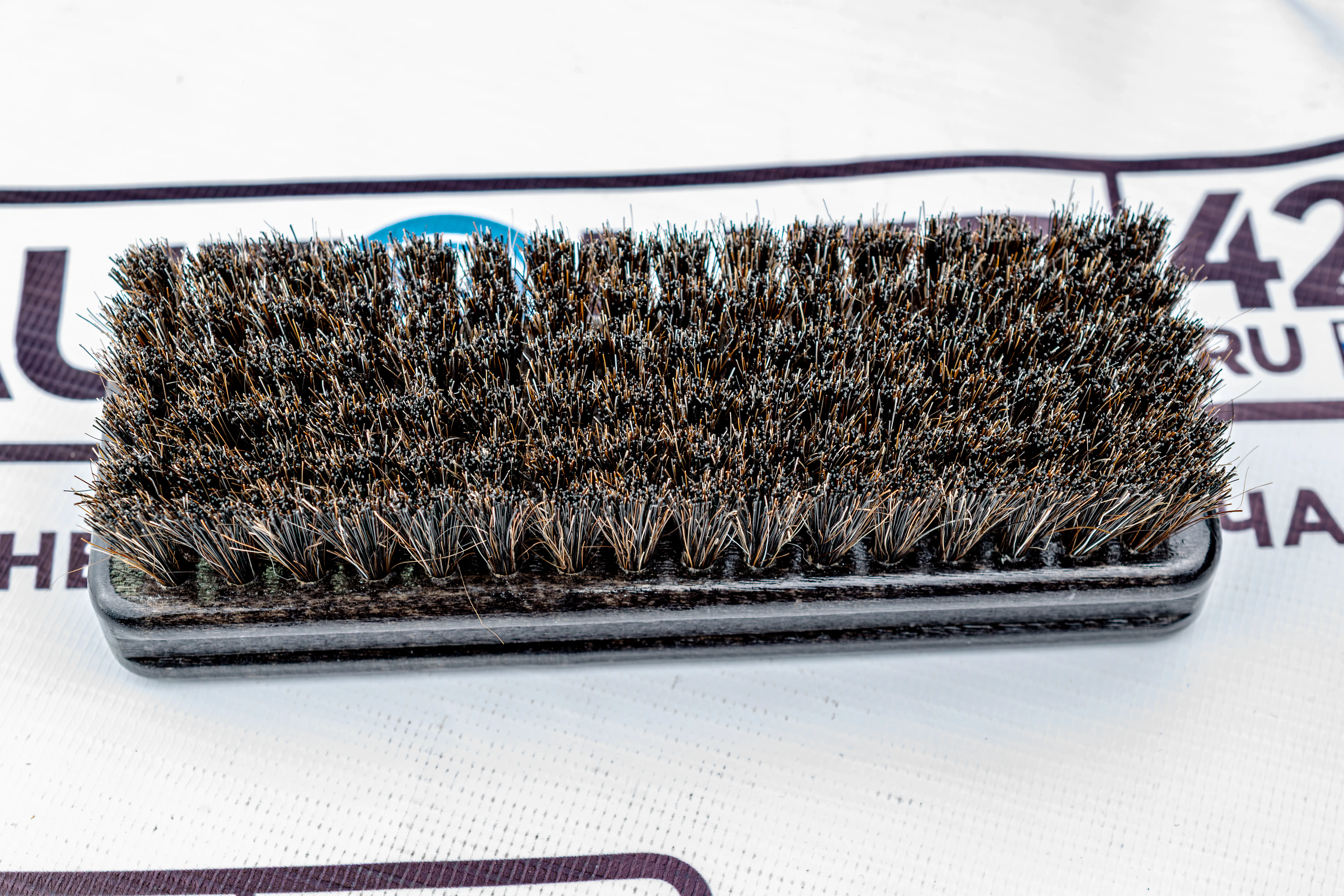 Shine Systems Leather Brush -щетка для чистки кожи с натуральной щетиной