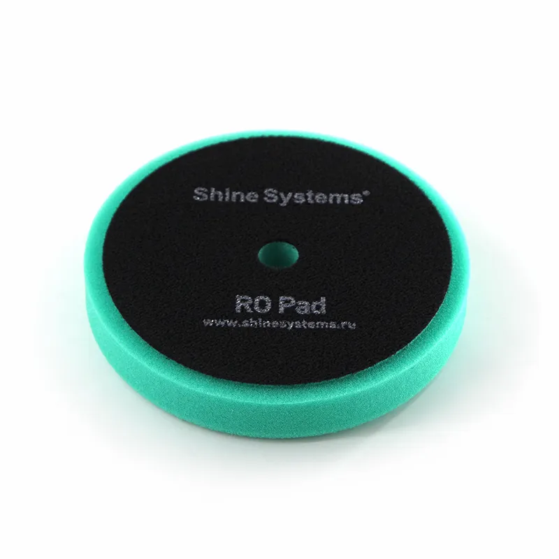 RO Foam Pad Green - полировальный круг твердый зеленый, 130 мм