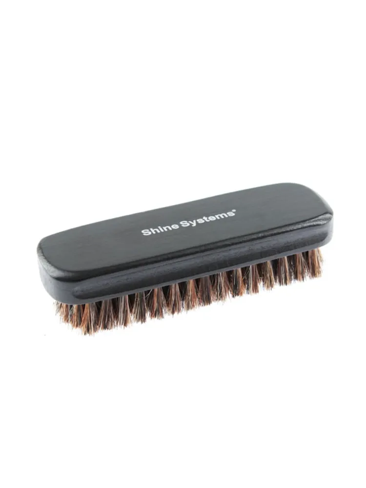 Shine Systems Leather Brush -щетка для чистки кожи с натуральной щетиной