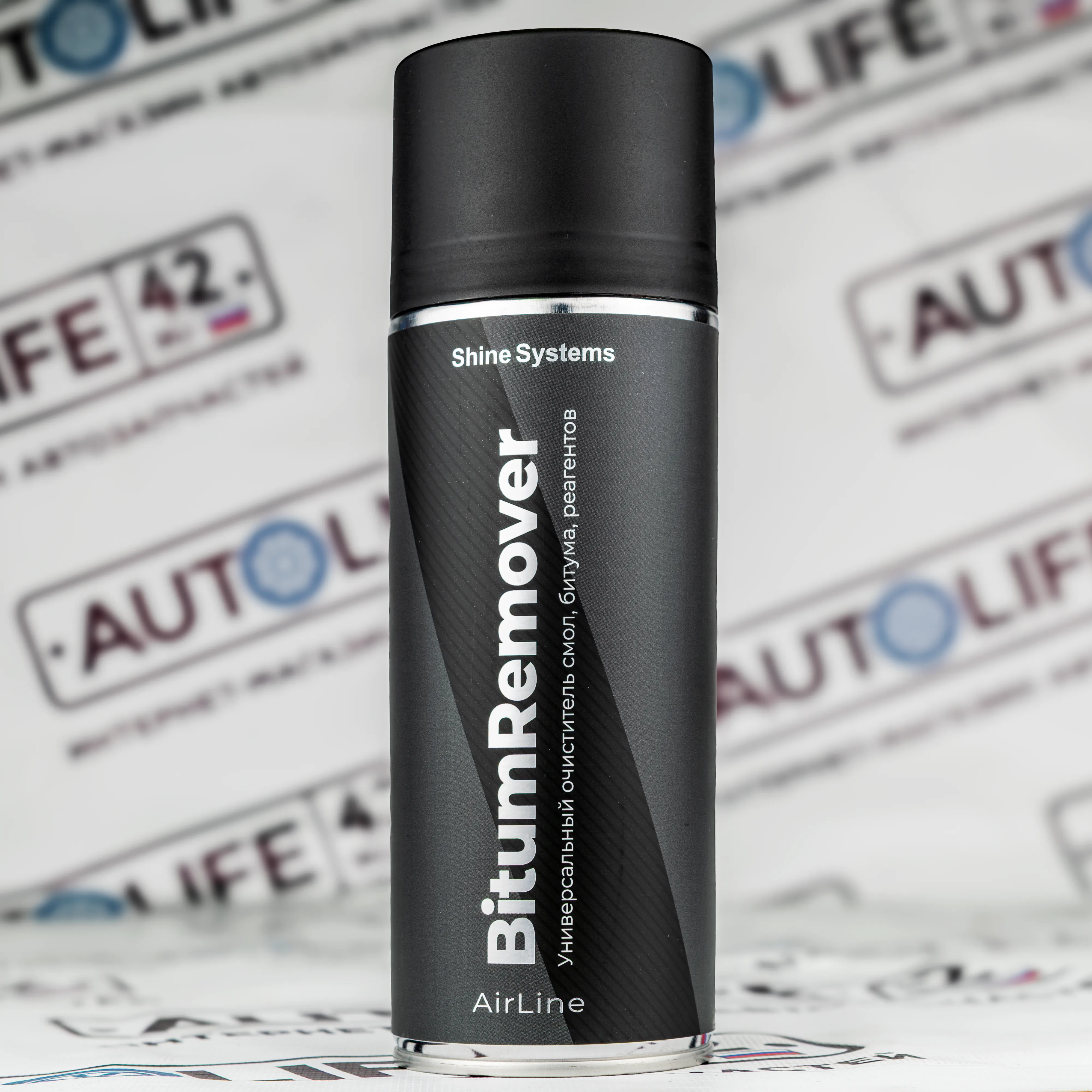 Shine Systems AirLine BitumRemover SS428 — эффективный очиститель битума и смолы
