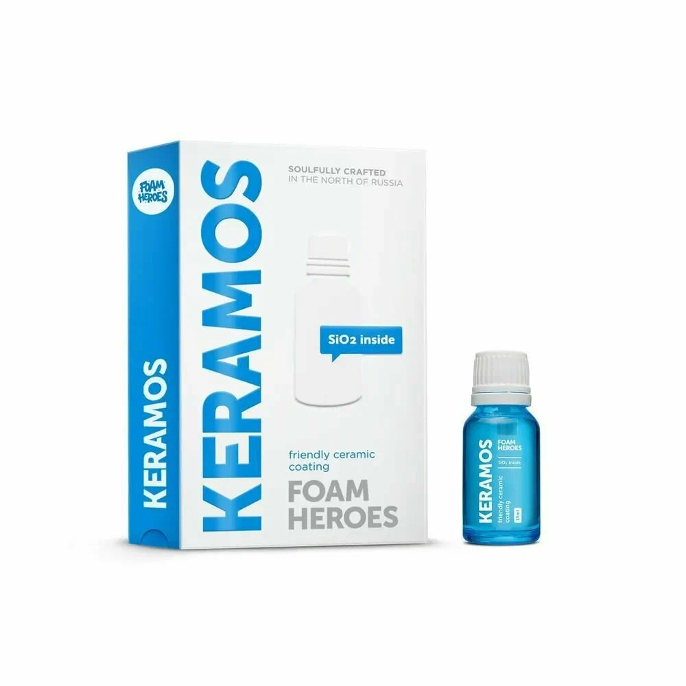 Foam Heroes Keramos керамическое покрытие для ЛКП автомобиля, 15мл