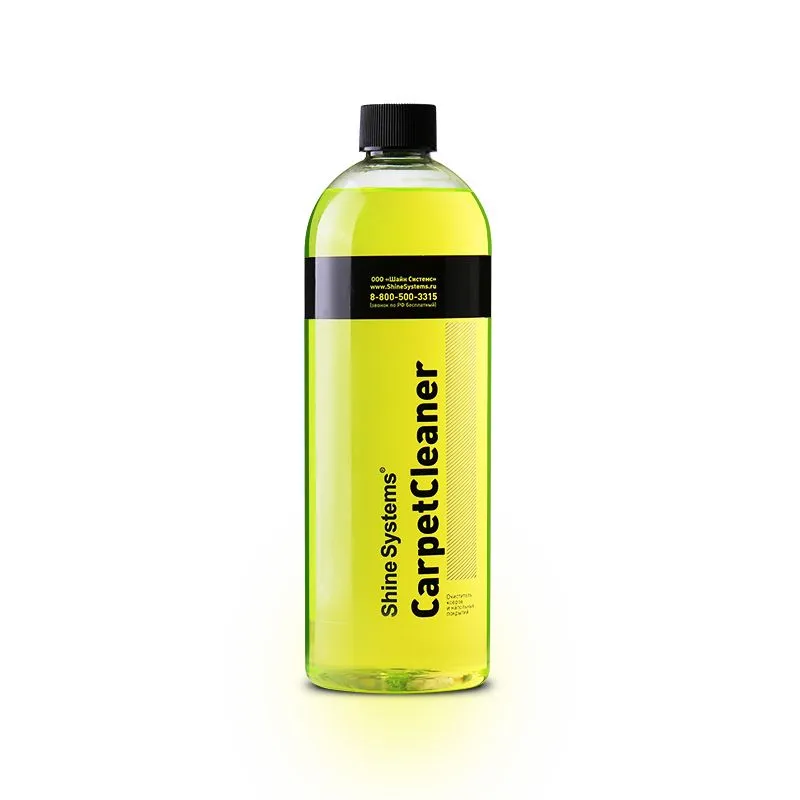 Shine Systems CarpetCleaner SS743 — флакон 750 мл, передний ракурс