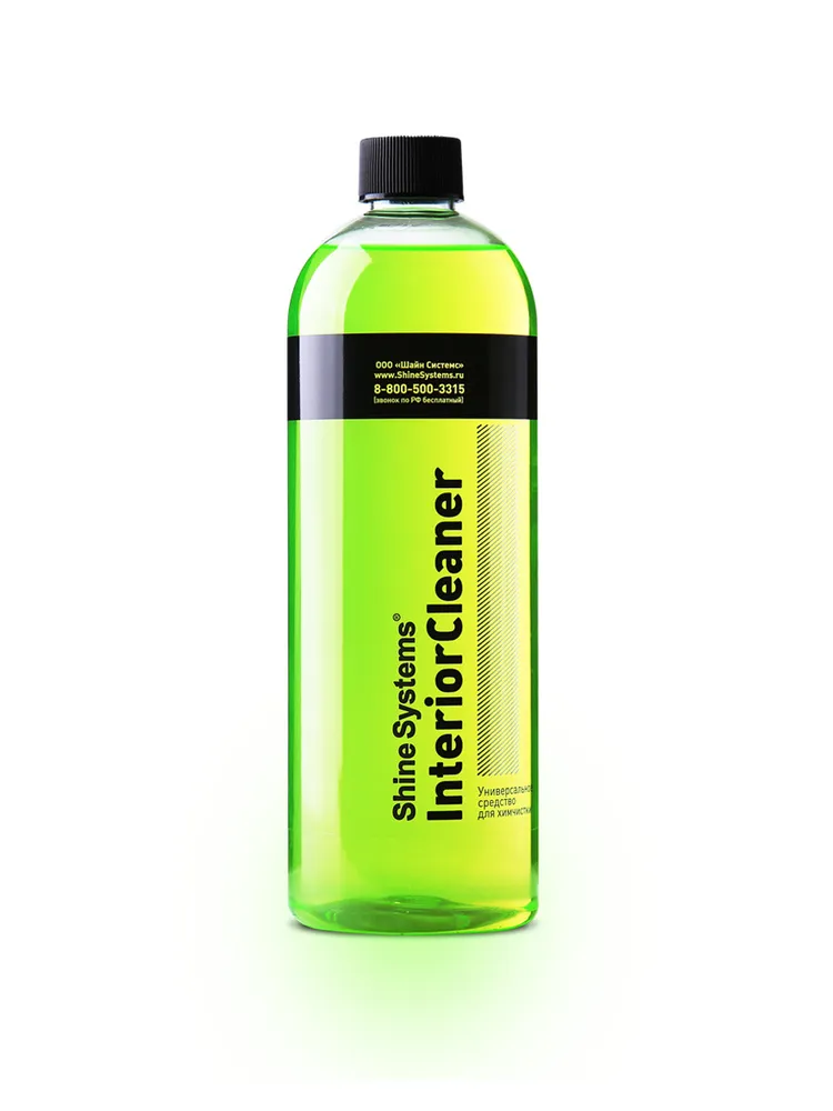 Shine Systems InteriorCleaner SS865 — крупный план флакона