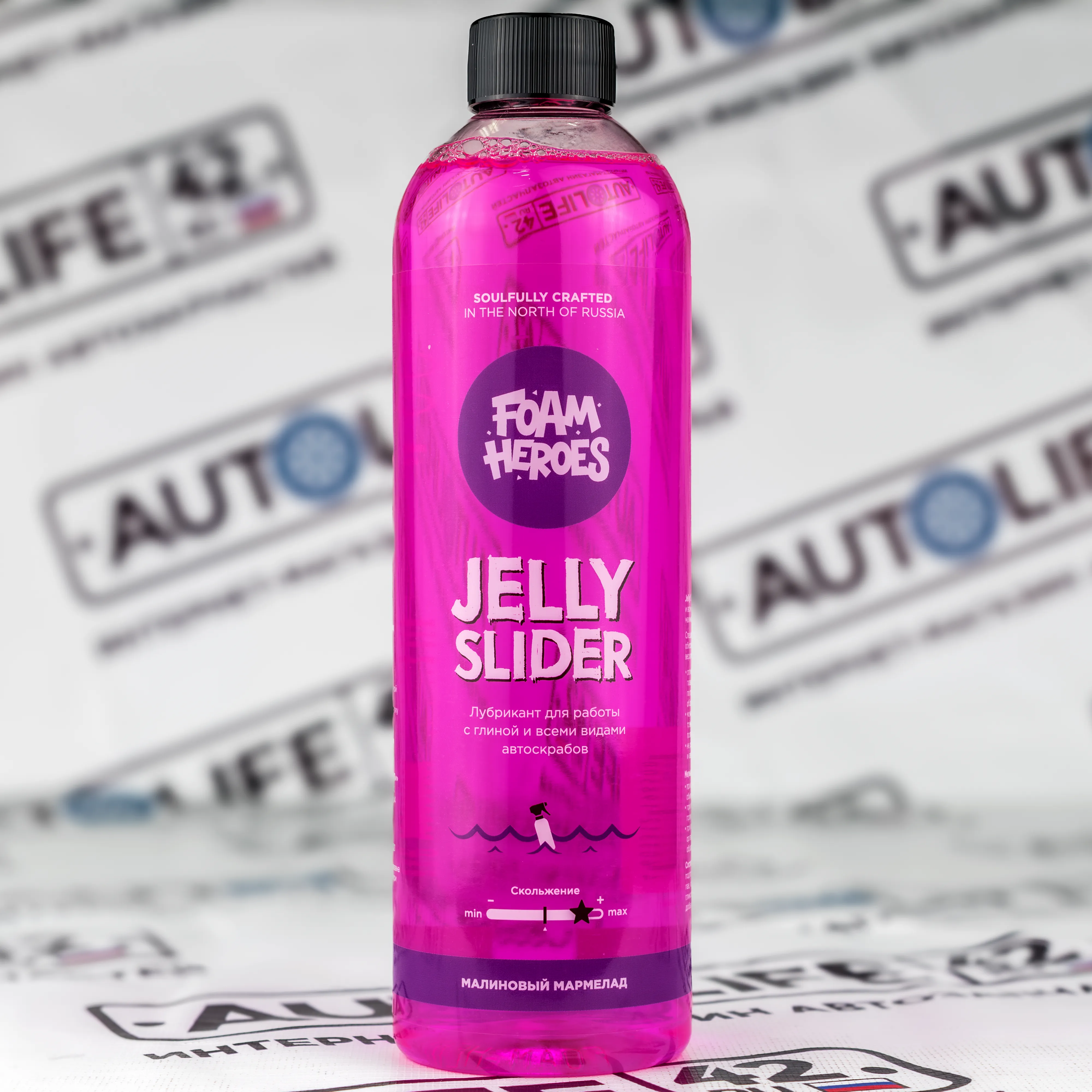 Foam Heroes Jelly Slider — лубрикант для глины и автоскрабов, артикул FHB048
