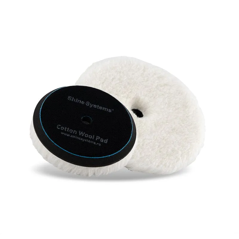 Cotton Wool Pad - полировальный круг мех с хлопком 130 мм