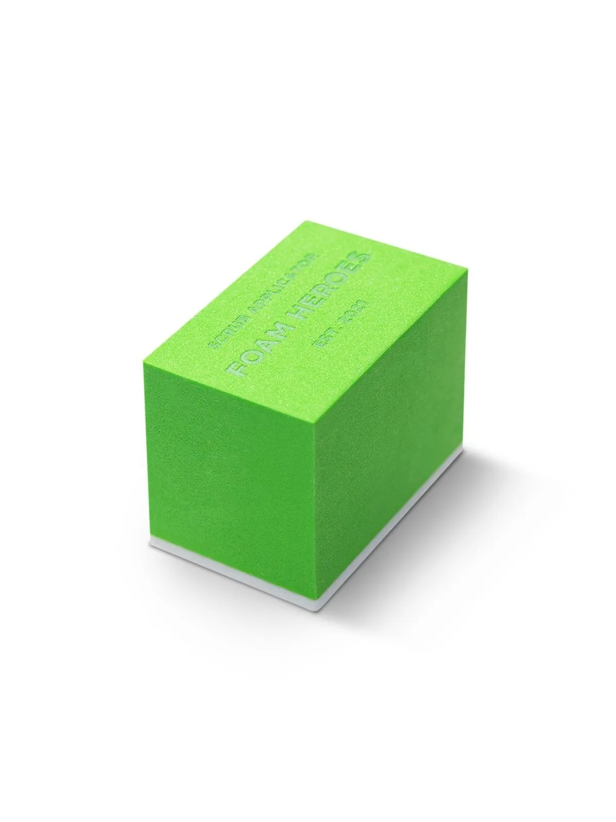 Foam Heroes Scrub Applicator аппликатор для глубокой очистки стекол, 6х4х4,8см