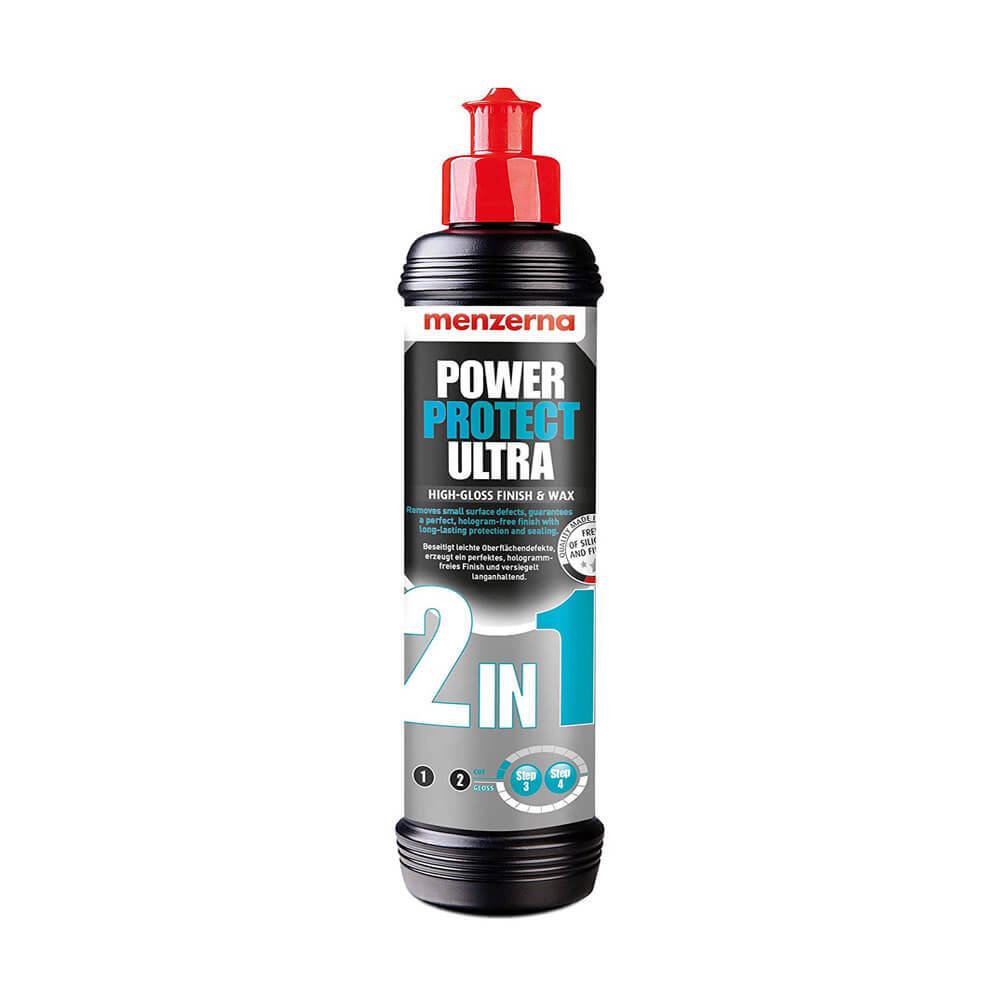 Полироль Menzerna Power Protect Ultra 2 in 1 0,25 л/ полировальная паста Menzerna Power Protect Ultra 2 in 1 низкоабразивная 250 мл