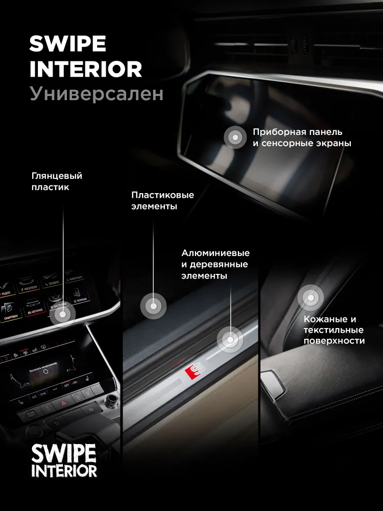 Foam Heroes Swipe Interior квик-детейлер для интерьера (таежная брусника) 500мл.(уп.12шт)