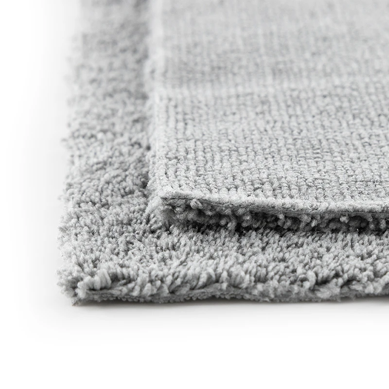 Shine Systems Edgeless Towel Gray – универсальная микрофибра без оверлока40*40см, 400гр/м2, серая