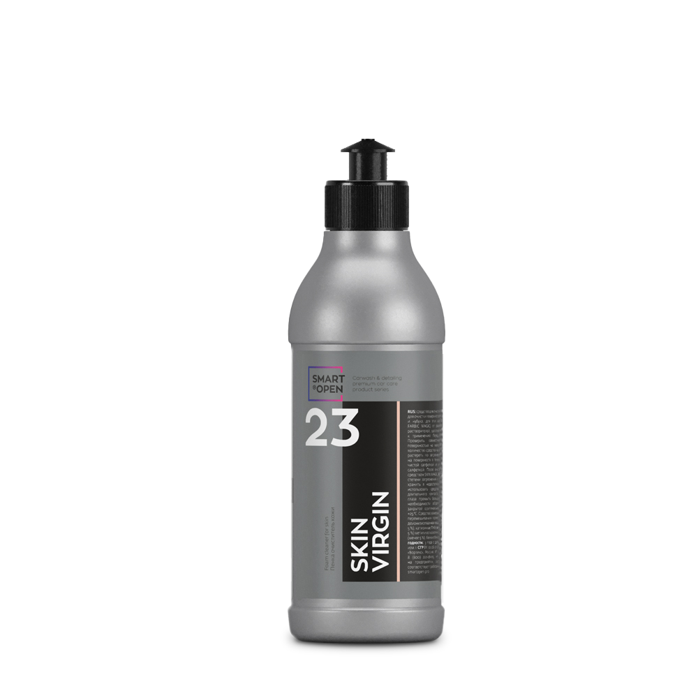smartopen 23 Пенка очиститель кожи SMART SKIN VIRGIN 23 0.5л