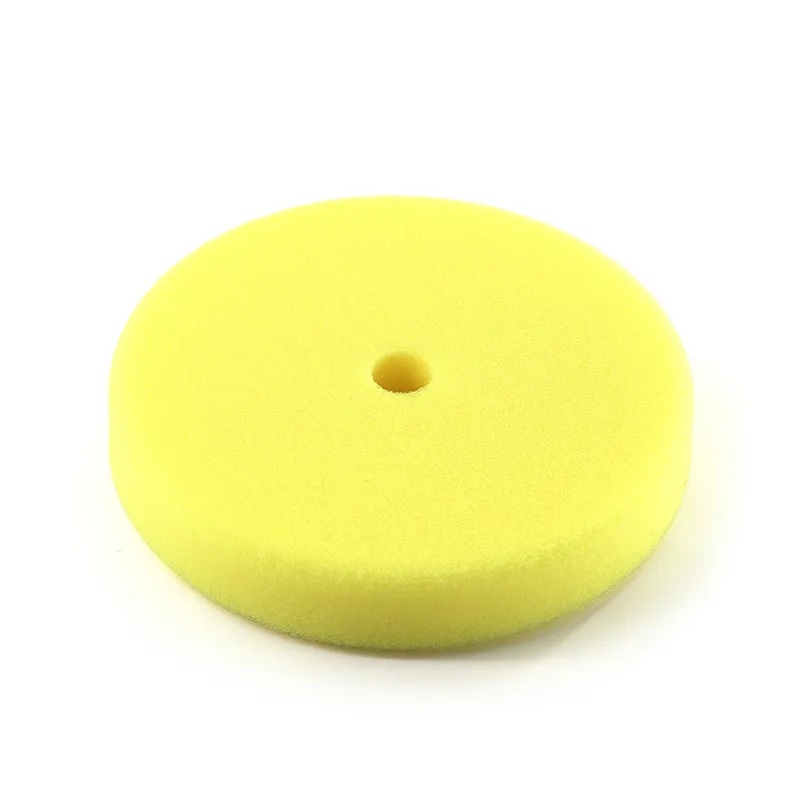 RO Foam Pad Yellow - полировальный круг полутвердый желтый, 130 мм