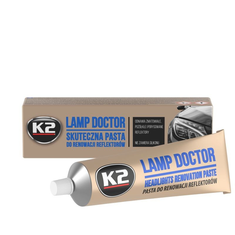 K2 LAMP DOCTOR 60 G паста для полировки фар