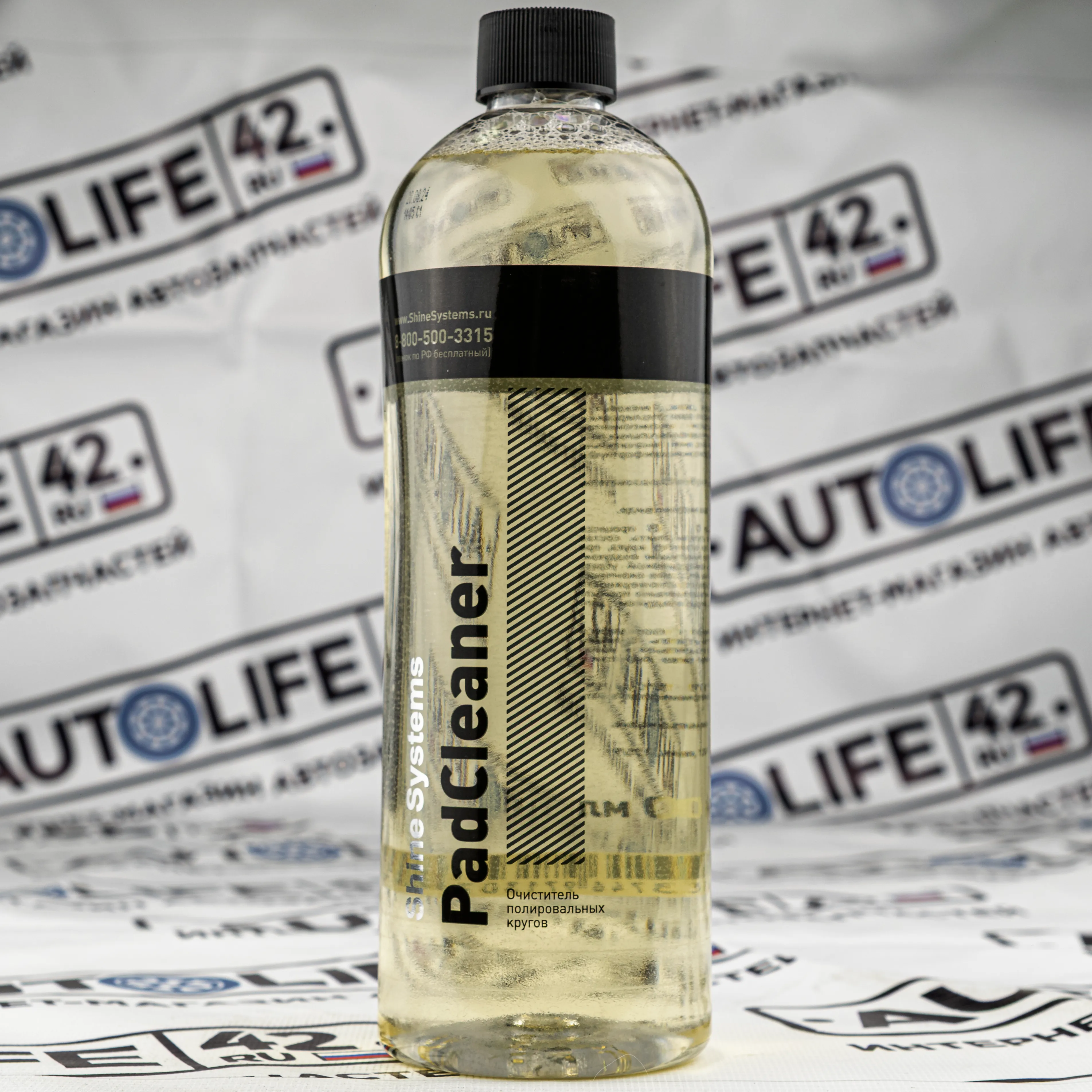 Shine Systems PadCleaner 750 мл SS527 — очиститель полировальных кругов
