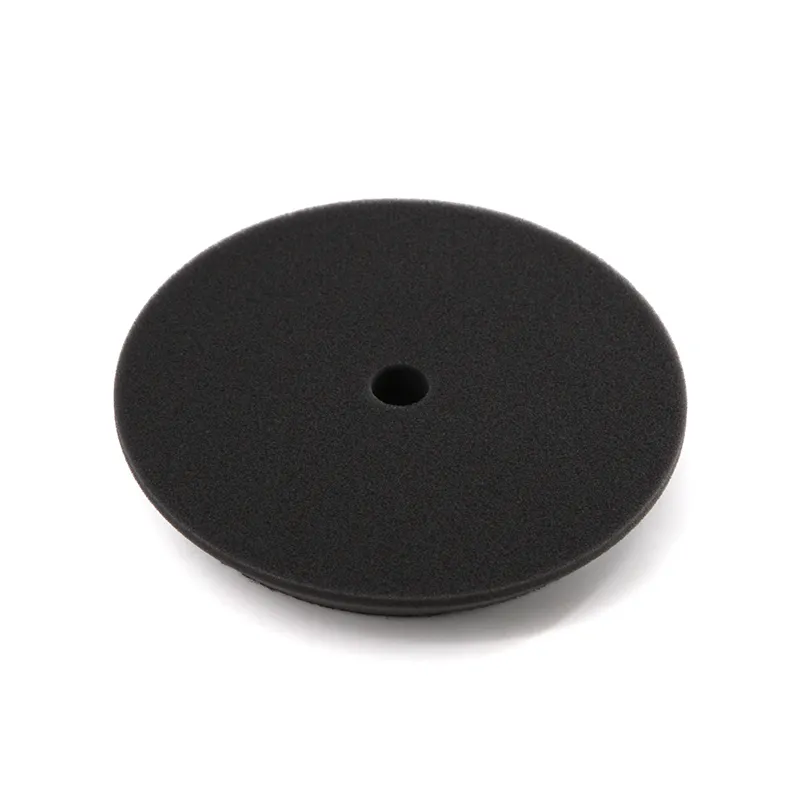 Shine Systems DA Foam Pad Black - полировальный кругультрамягкий черный, 130 мм