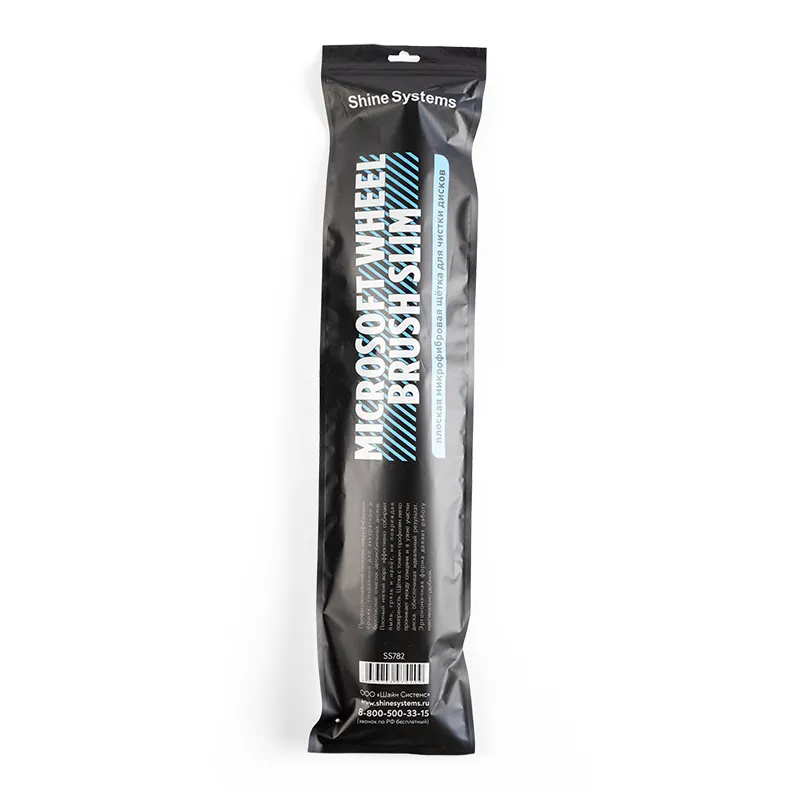 MicroSoft Wheel Brush Slim – плоская микрофибровая щётка чистки дисков, 50 см