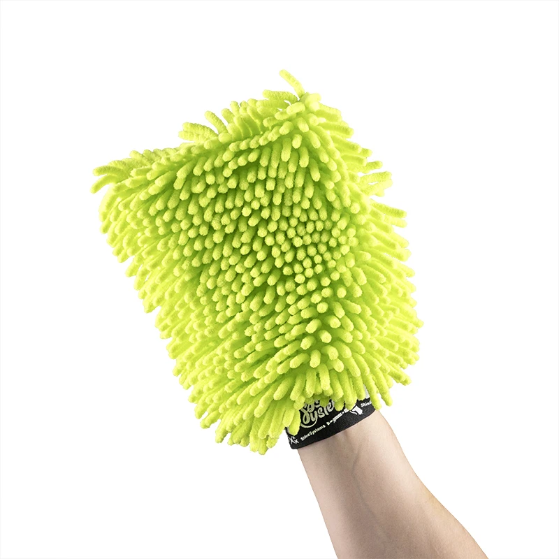Shine Systems Chenille Wash Mitt - шенилловая рукавица длямойки кузова