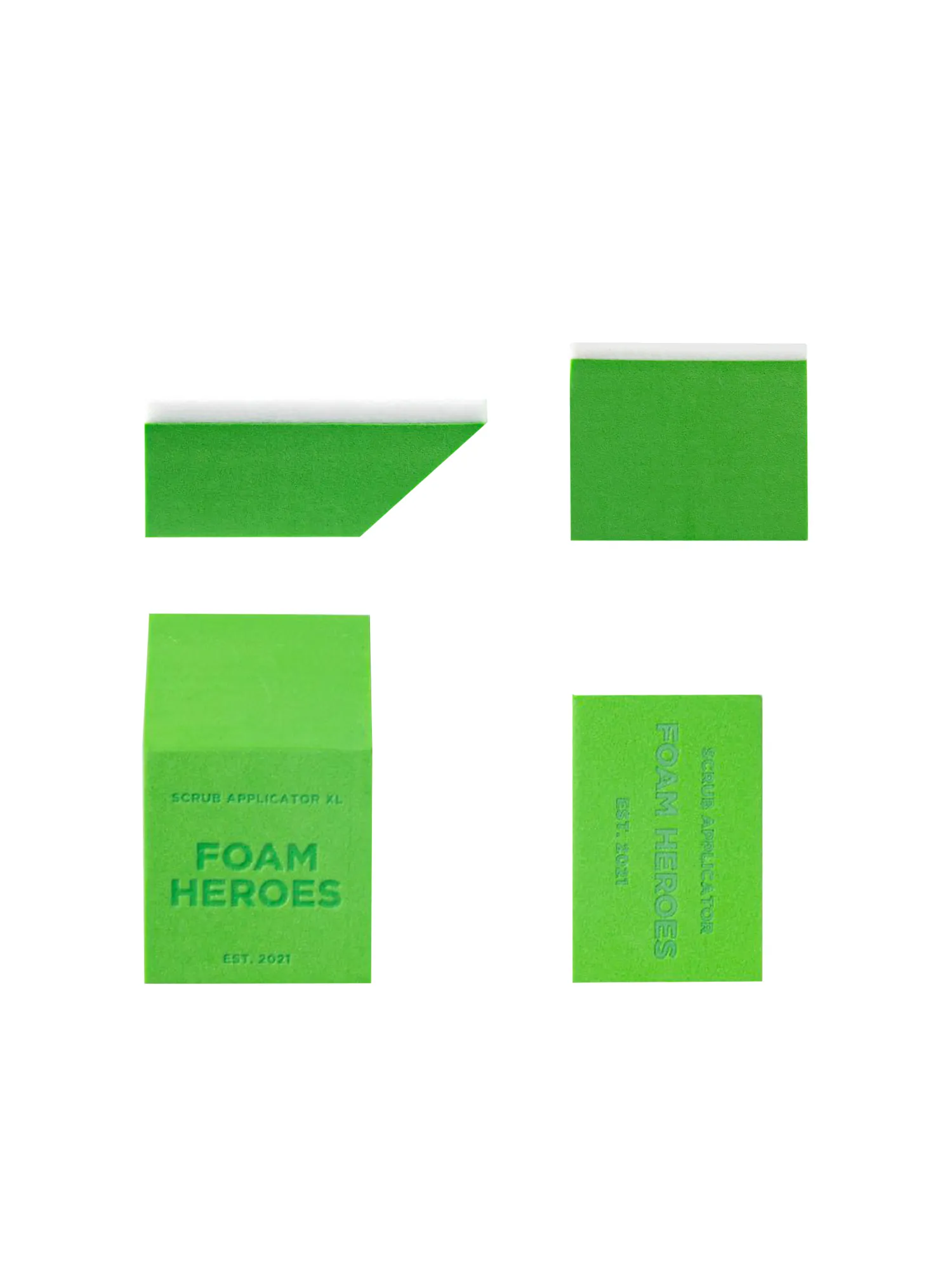 Foam Heroes Scrub Applicator XL аппликатор для глубокой очистки стекол, 8х5х3,7см