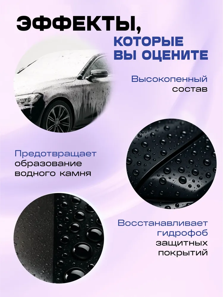 Кислотный шампунь Smart Mystic в флаконе 1 л