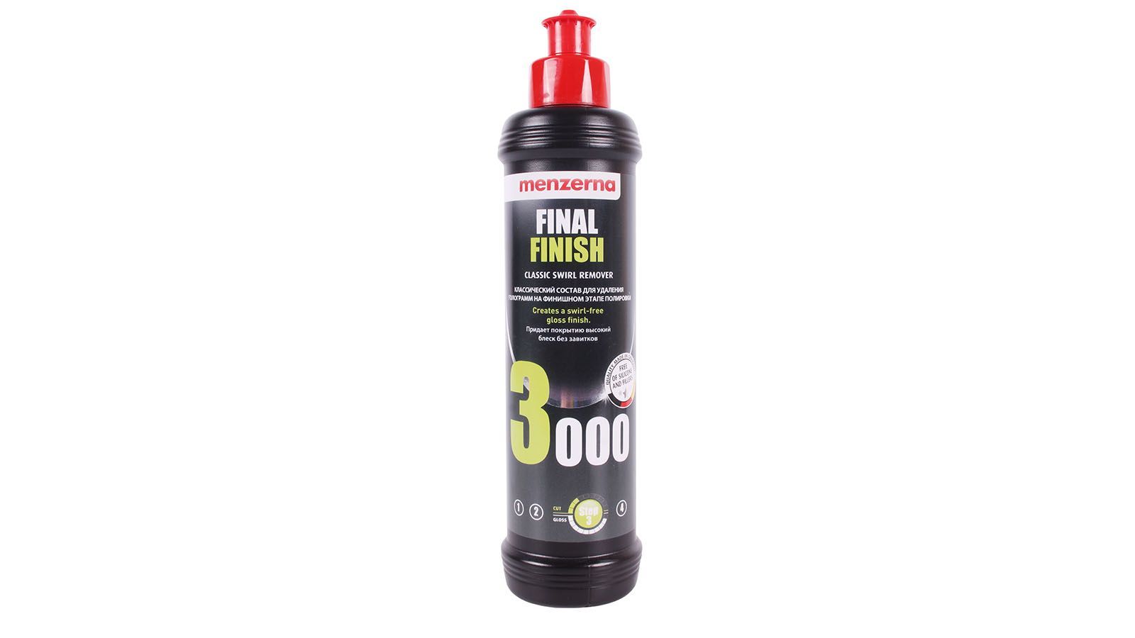 Полировальная паста финишная, антиголограммная Menzerna Final Finish 3000 FF3000 0,25 л