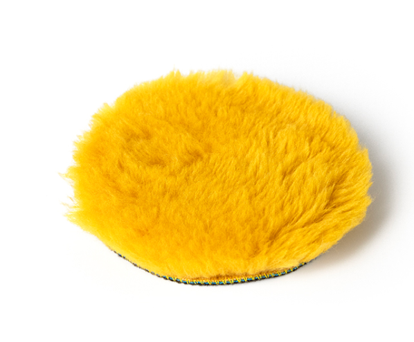 Yellow Wool Pad - полировальный круг из желтого меха, 130 мм