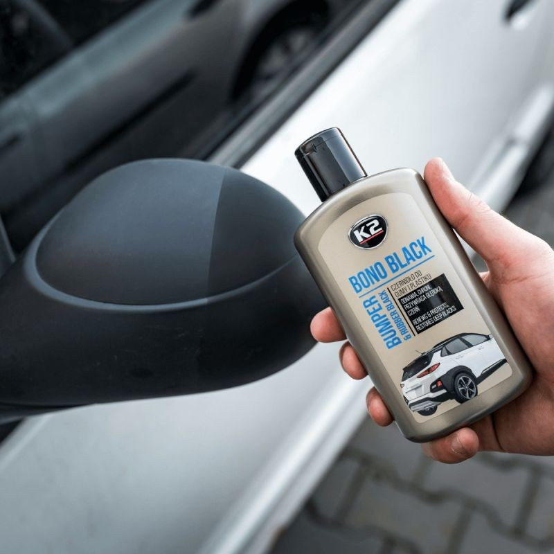 K2 BONO BLACK 250 ML чернитель резины и пластика, полироль