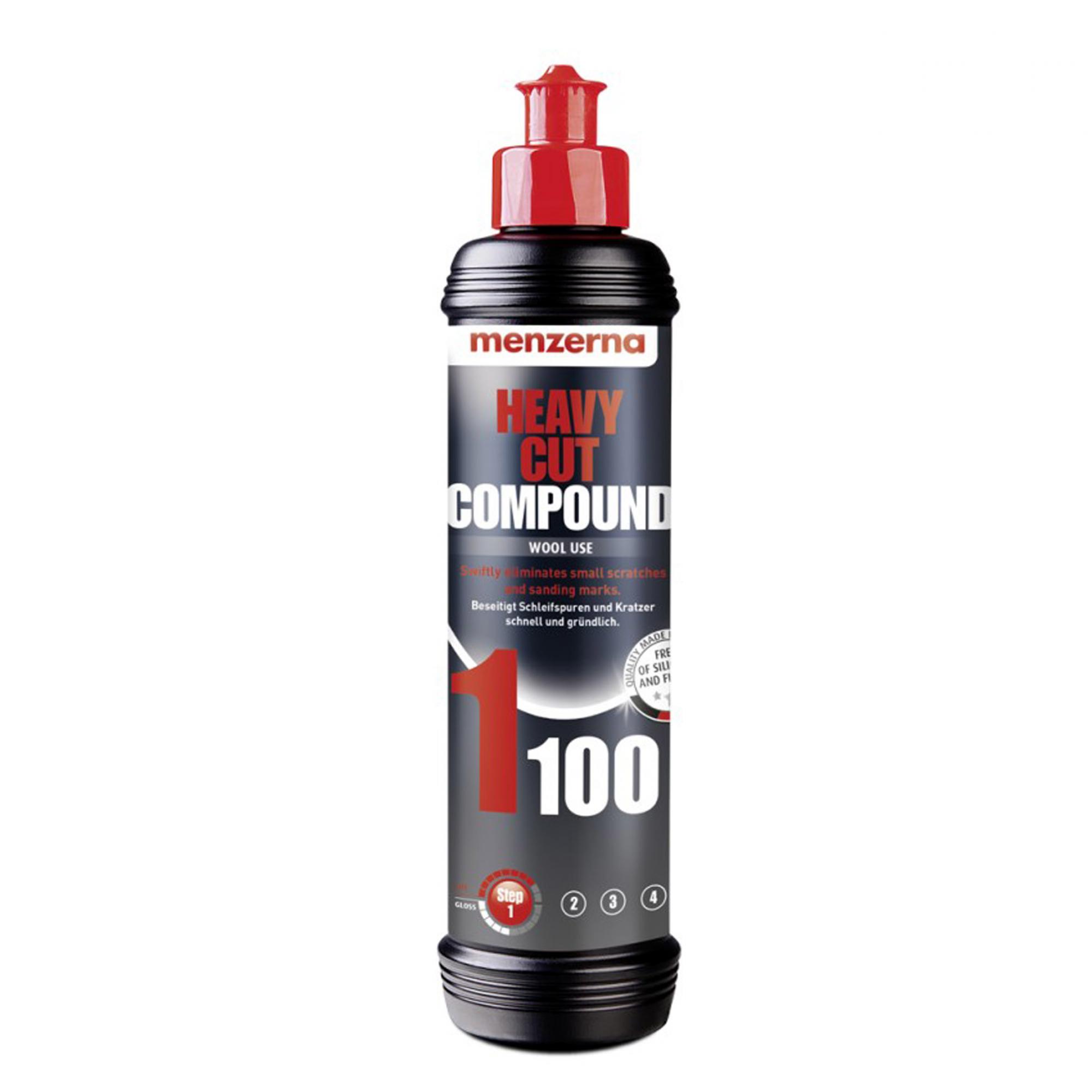 Высокоабразивная полировальная паста Menzerna Heavy Cut Compound 1000 HCC1000 0,25 л