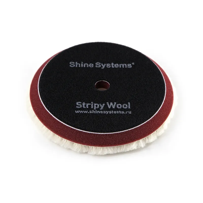 Stripy Wool Pad - полировальный круг из стриженого меха, 130 мм