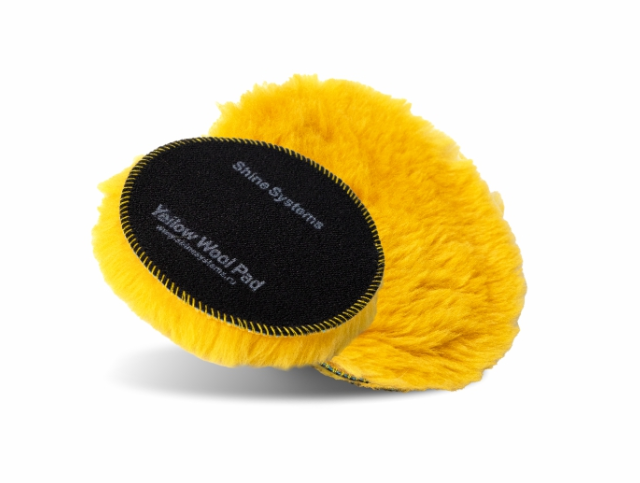 Yellow Wool Pad - полировальный круг из желтого меха, 130 мм