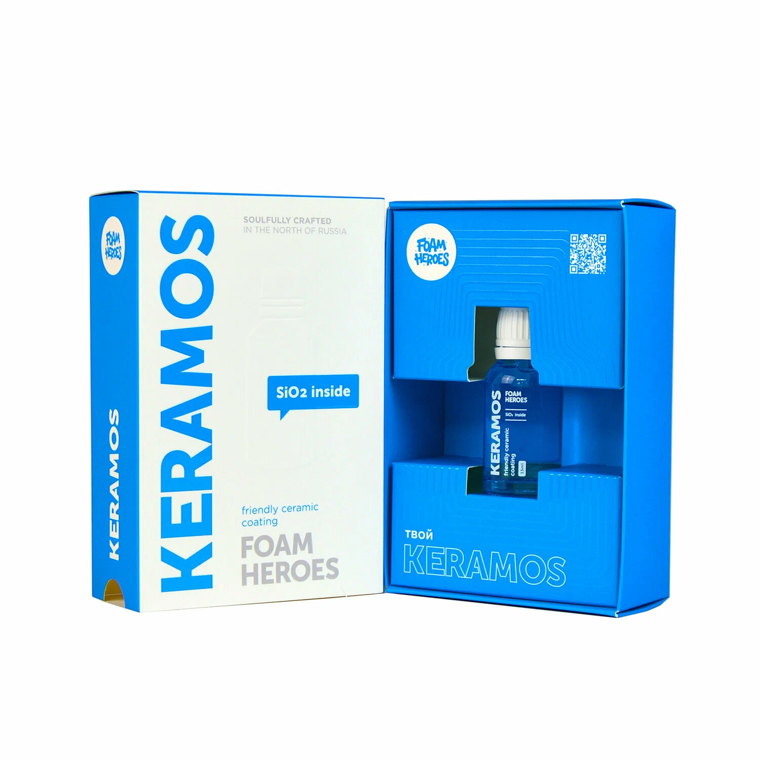 Foam Heroes Keramos керамическое покрытие для ЛКП автомобиля, 15мл