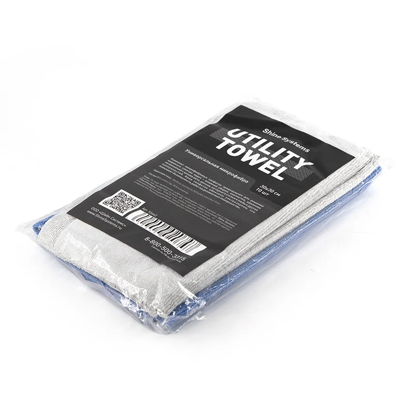 Shine Systems Utility Towel - универсальная микрофибра30*30см, 10шт